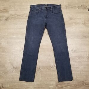 Maceoo Classic Blue Jeans Mens 32/3 (Fit 32x30”) Stretch Denim Pants